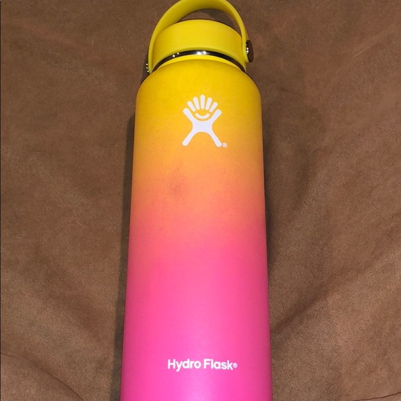 yellow and pink ombre hydro flask